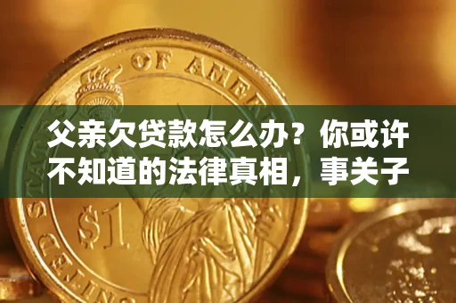 北京父亲欠贷款怎么办？你或许不知道的法律真相，事关子女未来
