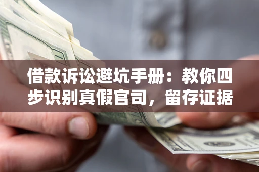 北京借款诉讼避坑手册：教你四步识别真假官司，留存证据不踩雷