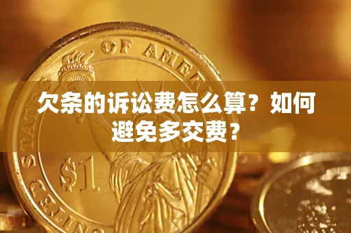 北京欠条的诉讼费怎么算？如何避免多交费？